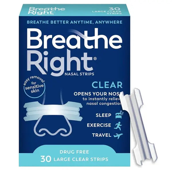 Extra Strength Sport Nasal Strip Sleep Aid – Breathable Anti Snoring - 1 box-30PCS