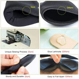 3D Contoured Eye Mask for Sleeping – Concave Molded Night Blindfold Light Blocking - black