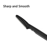 Eyebrow Trimmer Knives Stainless Steel Precision Face Hair Removal