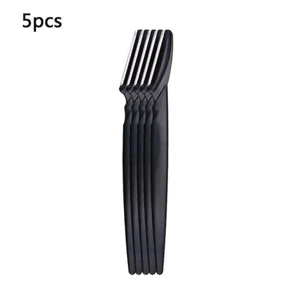 Eyebrow Trimmer Knives Stainless Steel Precision Face Hair Removal - 5pcs