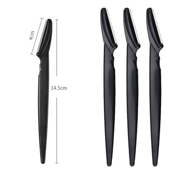 Eyebrow Trimmer Knives Stainless Steel Precision Face Hair Removal