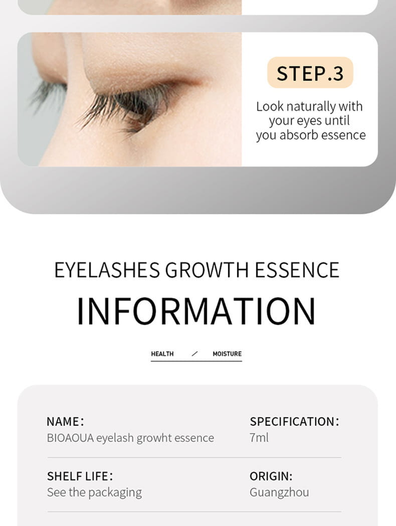 Deep Nourishment Eyelash Liquid: Thickening Strengthening and Curling