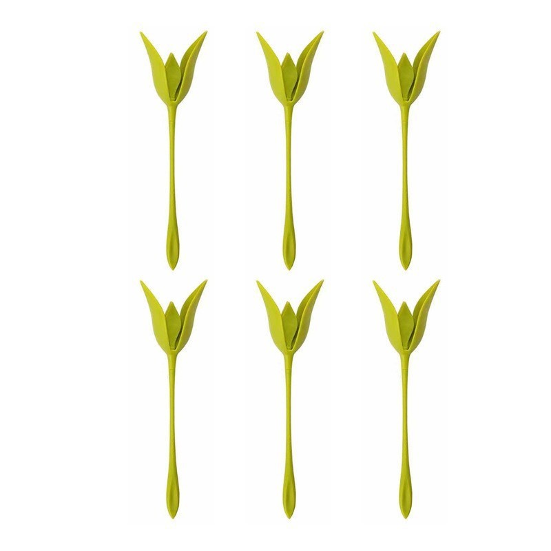 Flower Napkin Storage Rack and Hair Remover Tool - 6 Opp Packages Without Tissue