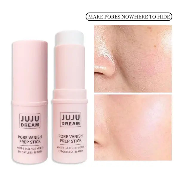 Face Primer Stick,Invisible Pore Base Stick Makeup Concealer Isolation Makeup Front Pore Base Modifying Skin Color