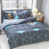 Fall Simple plaid Style Duvet Cover 220x240 Quilt Cover 1PCS Comforter Covers for double twin queen king bed size Plaid