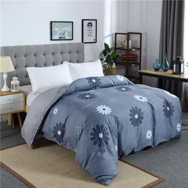 Fall Simple plaid Style Duvet Cover 220x240 Quilt Cover 1PCS Comforter Covers for double twin queen king bed size Plaid