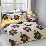 Fall Simple plaid Style Duvet Cover 220x240 Quilt Cover 1PCS Comforter Covers for double twin queen king bed size Plaid