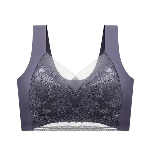 Cooling Ice Silk Seamless Bra - Wireless Plus Size Push-Up Bralette for Summer Comfort - style 5 / 2L(50-60KG)