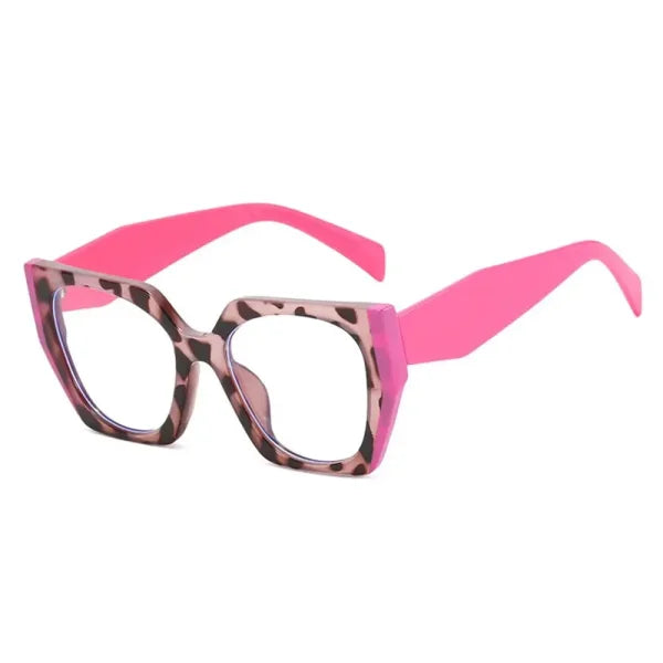 Fashion Candy Color Blue Light Glasses – Women’s Eye Protection - Himpall