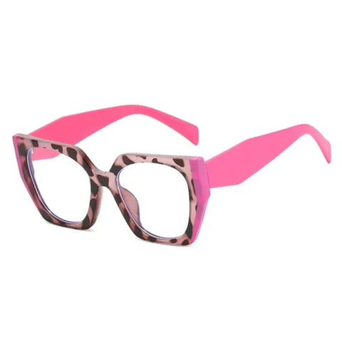 Fashion Candy Color Blue Light Glasses – Women’s Eye Protection - Himpall
