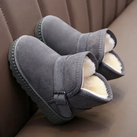 Fashion Children’s Casual Snow Boots - Warm Cotton Sneakers for Boys & Girls ботинки мартин