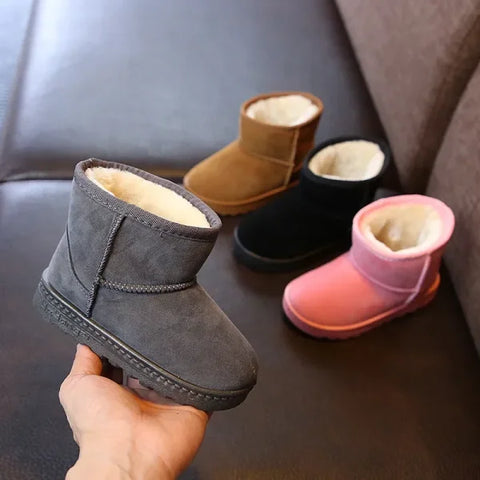 Fashion Children’s Casual Snow Boots - Warm Cotton Sneakers for Boys & Girls ботинки мартин