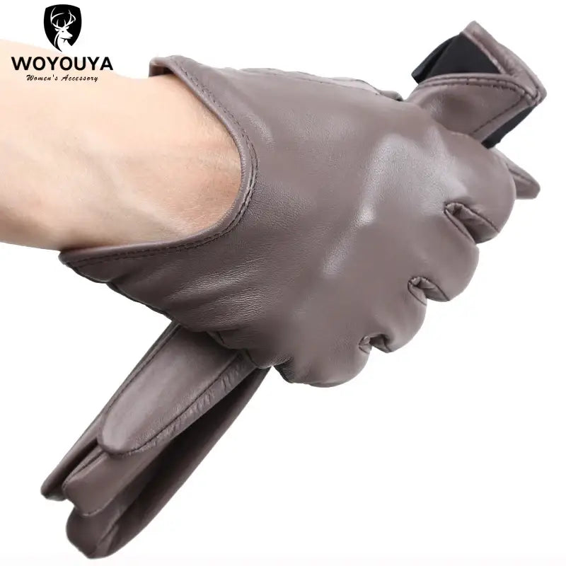 Fashion color Apparel Accessories women’s leather gloves,comfortable short Women mitten,warm winter gloves women-2001