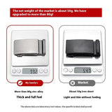 Leather Belt Alloy Buckle Men Business Attire