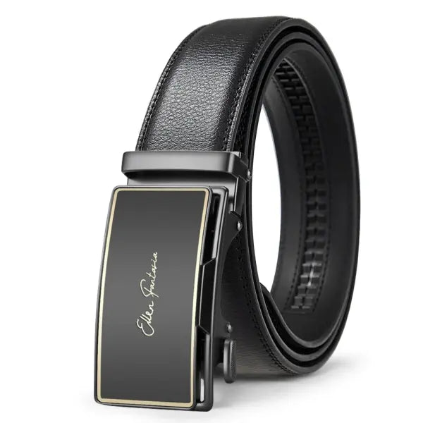 Leather Belt Alloy Buckle Men Business Attire - A1120-ZDK-C61 / 110cm