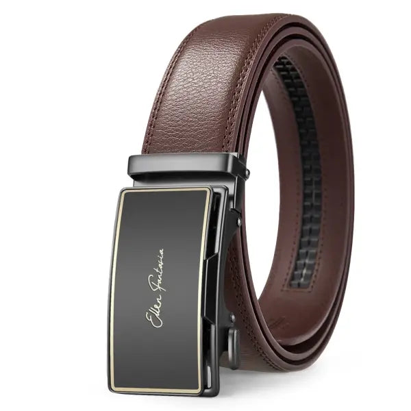 Leather Belt Alloy Buckle Men Business Attire - A1120-ZDK-C62 / 140cm