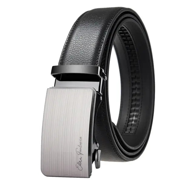 Leather Belt Alloy Buckle Men Business Attire - A1025-ZDK-C61 / 140cm