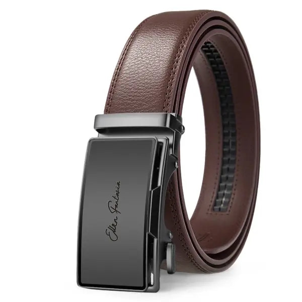 Leather Belt Alloy Buckle Men Business Attire - A1119-ZDK-C62 / 140cm