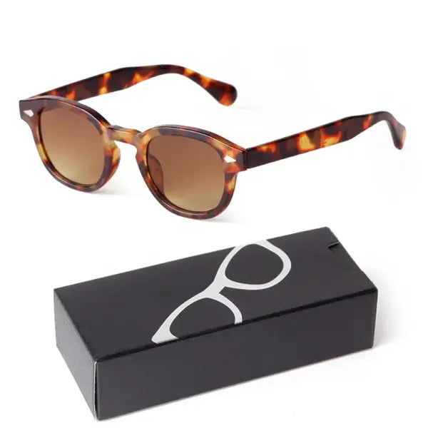Fashion Gradient Blue Small Round Sunglasses for Adults - C17 / China Mainland / as picture