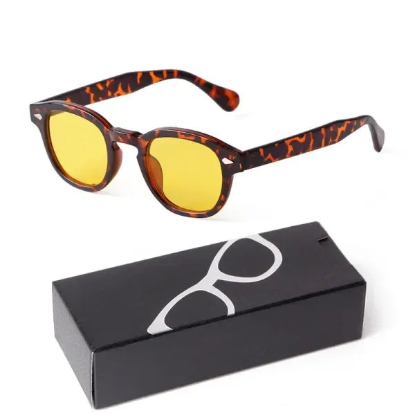 Fashion Gradient Blue Small Round Sunglasses for Adults - C8 / China Mainland / as picture
