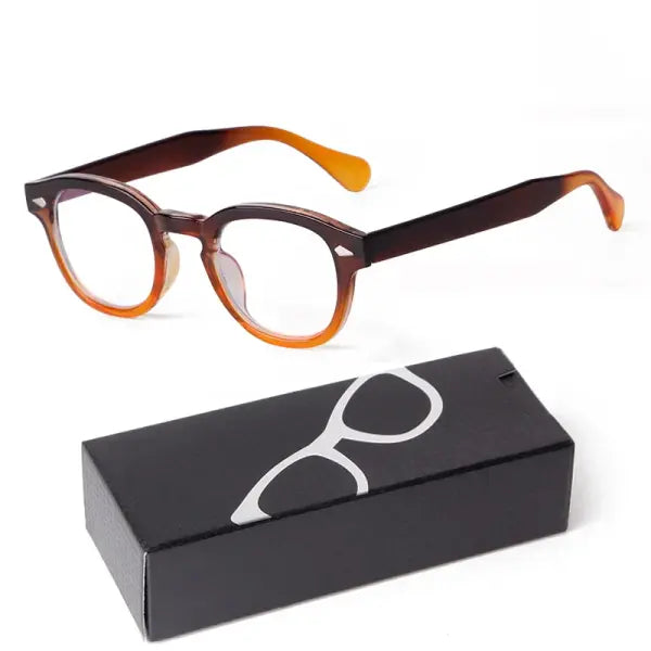Fashion Gradient Blue Small Round Sunglasses for Adults - B2 Anti-blue Glasses / China Mainland / as picture