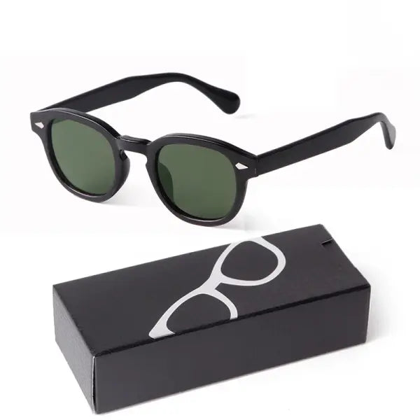 Fashion Gradient Blue Small Round Sunglasses for Adults - C1 / China Mainland / as picture