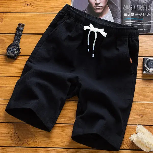 Summer Casual Running Sport Shorts Polyester Straight Beach Pants - Image Color 13 / XL