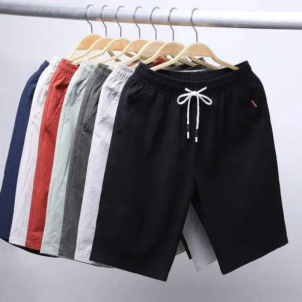 Summer Casual Running Sport Shorts Polyester Straight Beach Pants