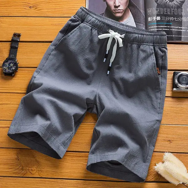 Summer Casual Running Sport Shorts Polyester Straight Beach Pants - Image Color 14 / XXL