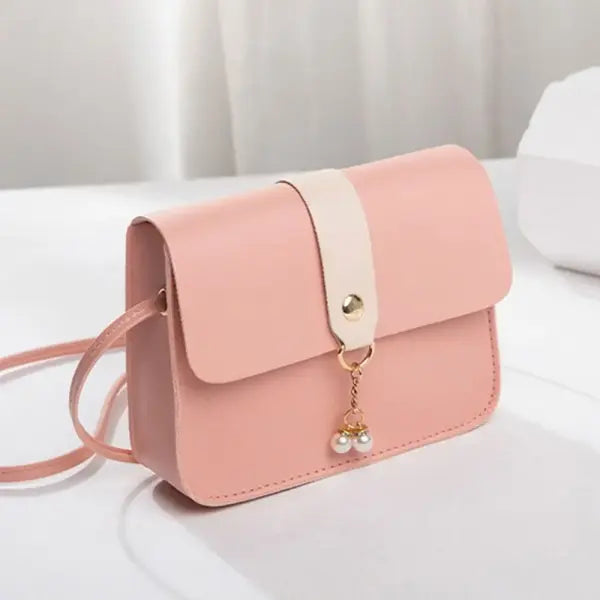 Genuine Leather Small Square Crossbody Bag Ladies Handbags Girls Summer