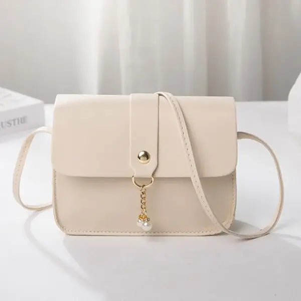 Genuine Leather Small Square Crossbody Bag Ladies Handbags Girls Summer