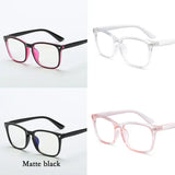 Fashionable Square Frame Unisex Blue Light Blocking Glasses - 3568