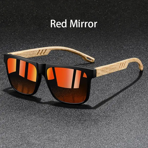 Fashion Vintage Square Frame Sunglasses Men and Women UV400 Eyewear - RedMirror