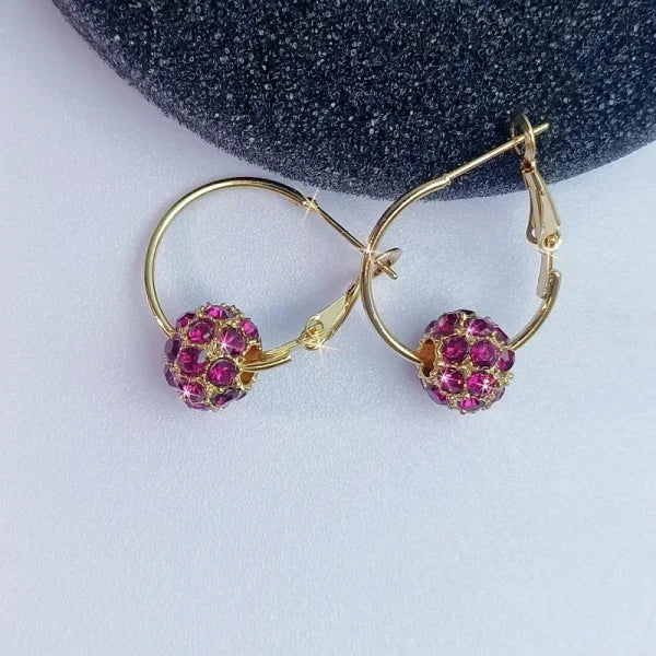 Fashion Zircon Pendant Earrings - Shiny Bridal Jewelry for Weddings & Gifts - Himpall