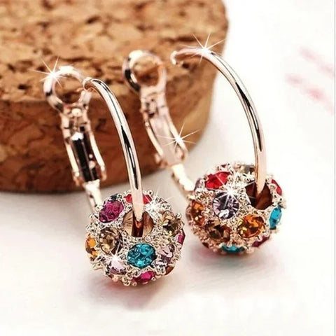 Fashion Zircon Pendant Earrings - Shiny Bridal Jewelry for Weddings & Gifts - Himpall