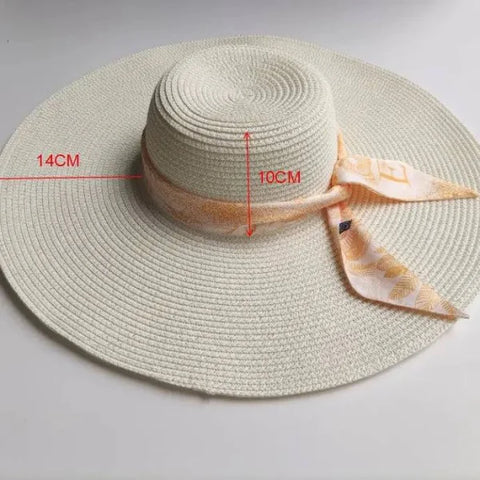 Women’s Sun-proof Hat – Fashionable Big Brim Straw Hat for Summer
