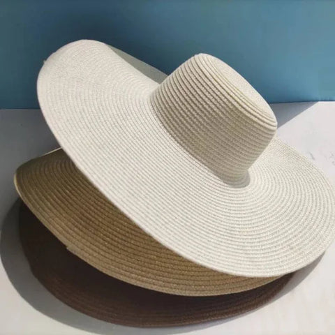 Women’s Sun-proof Hat – Fashionable Big Brim Straw Hat for Summer