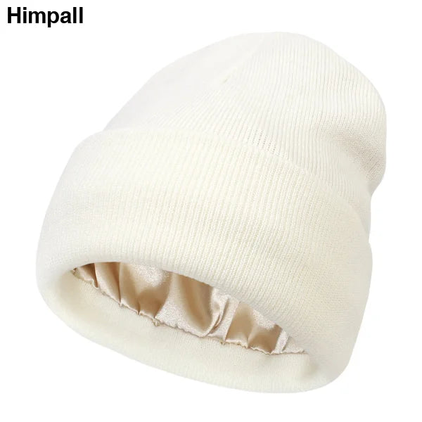 Fashionable Warm Knitted Wool Hat for a Cozy Winter Accessory - 1 White