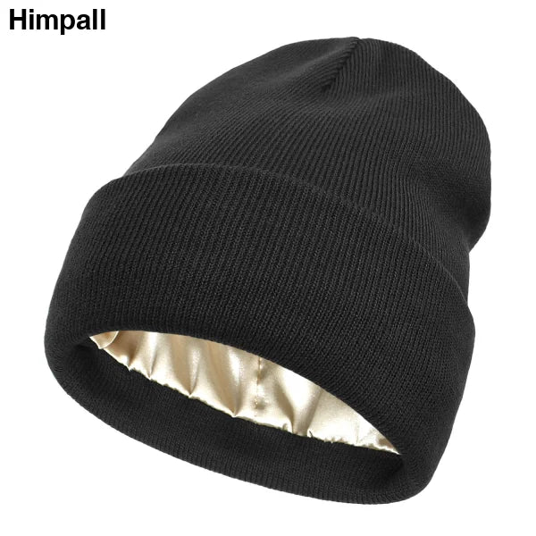 Fashionable Warm Knitted Wool Hat for a Cozy Winter Accessory - 3 Black