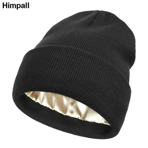 Fashionable Warm Knitted Wool Hat for a Cozy Winter Accessory - 3 Black