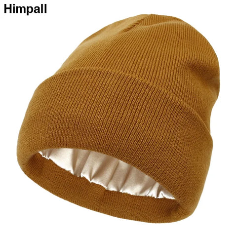 Fashionable Warm Knitted Wool Hat for a Cozy Winter Accessory - 8 Caramel