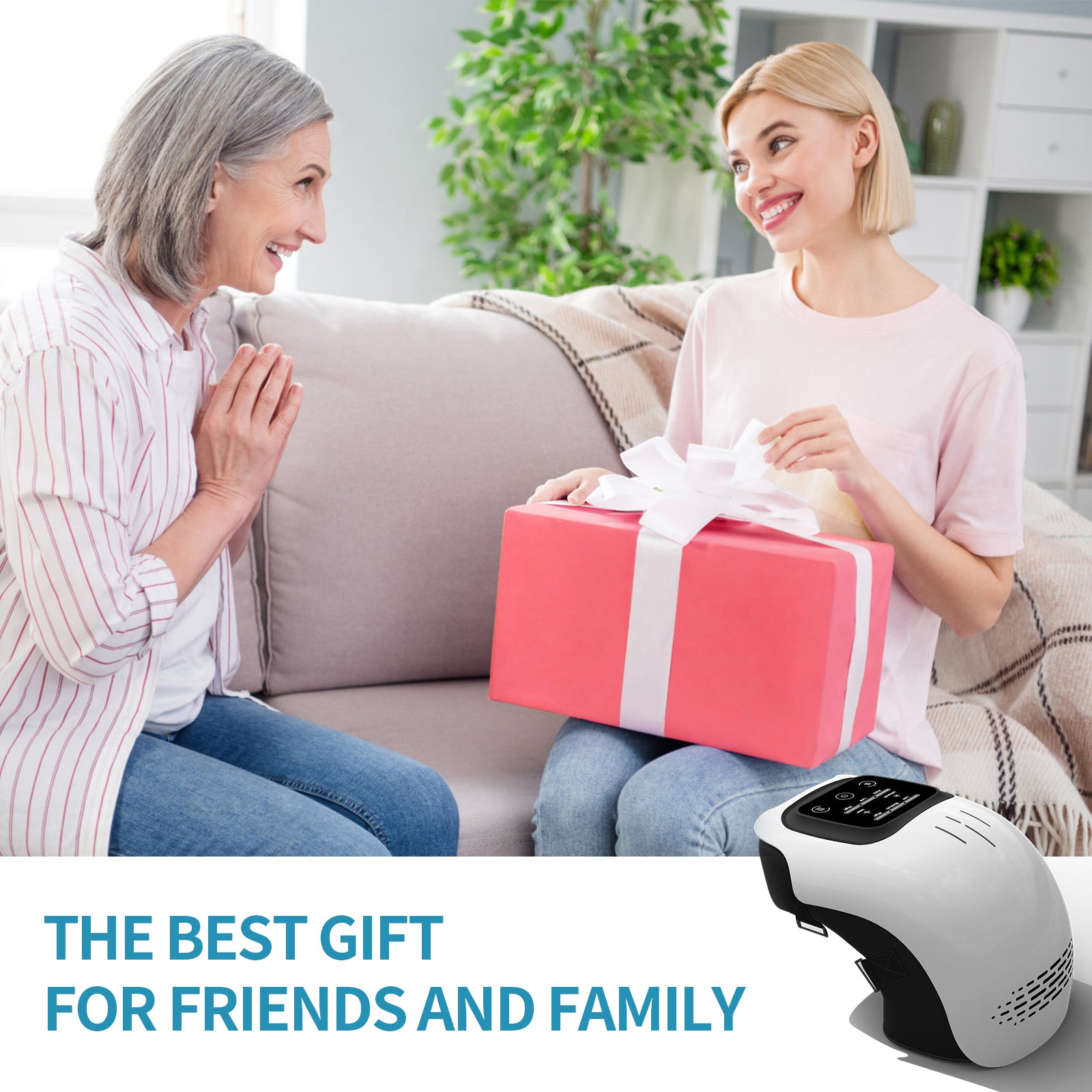 Cordless Electric Hair Remover and Knee Massager - Hair Remover