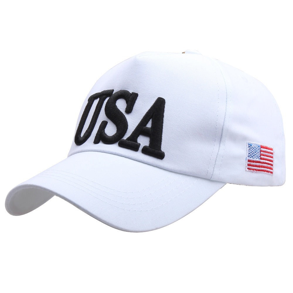 Men’s Fashion And Comfort Hot Hats Baseball Caps - White mark