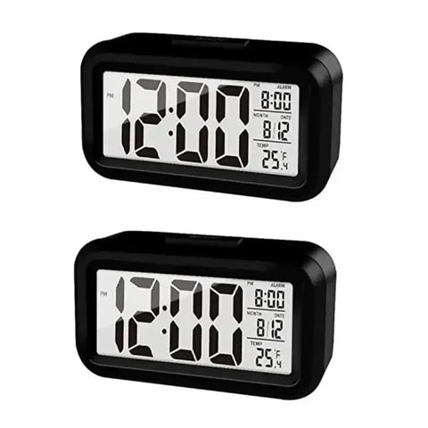 FEB.WIND LED Digital Alarm Clock with Snooze and Multifunction Design - Himpall