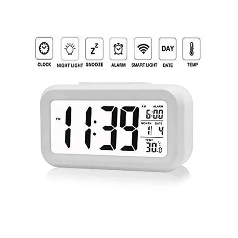 FEB.WIND LED Digital Alarm Clock with Snooze and Multifunction Design - Himpall