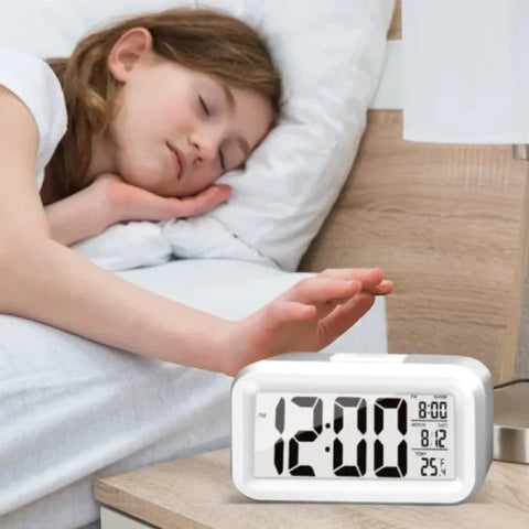 FEB.WIND LED Digital Alarm Clock with Snooze and Multifunction Design - Himpall