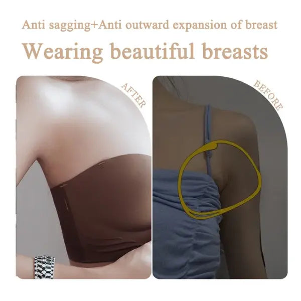 FINETOO Front Closure Sexy Push Up Bra Women Invisible Bras Underwear Lingerie For Female Brassiere Strapless Seamless