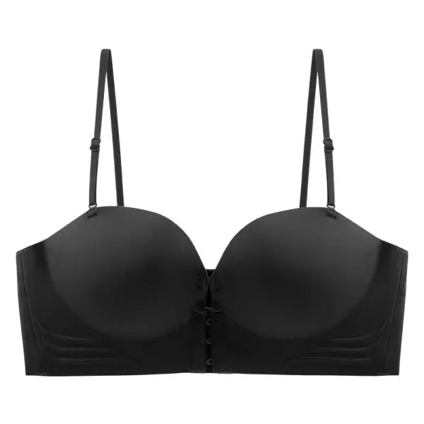 FINETOO Front Closure Sexy Push Up Bra Women Invisible Bras Underwear Lingerie For Female Brassiere Strapless Seamless