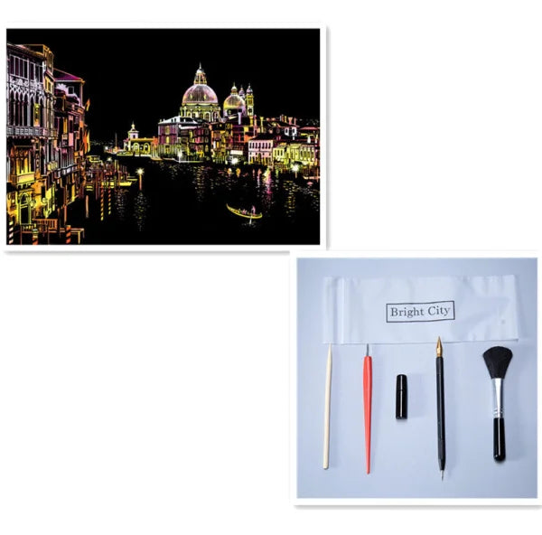 Fireworks Art Kit featuring Iconic Cities and Landmarks Worldwide - Himpall