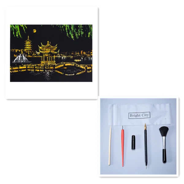Fireworks Art Kit featuring Iconic Cities and Landmarks Worldwide - Himpall
